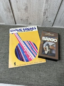 Mel Bays Banjo Chords 5 String Or Plectrum In Picture & Diagram Form w/ VHS Tape - Picture 1 of 7