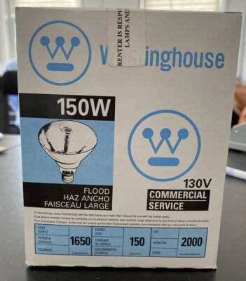 Westinghouse PAR-38, 90W , 130V Flood Lightbulb - Standard Base NIB - Image 1 of 3