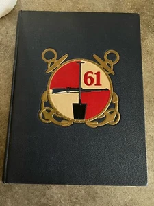 1945 WWII U.S. Naval Construction Battalion SeaBees Cruise Book Sea Foam - Picture 1 of 7