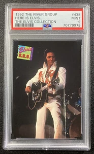 1992 The River Group Elvis Presley Collection #438 SRO - PSA 9 Mint Pop 1, 0^ - Picture 1 of 2