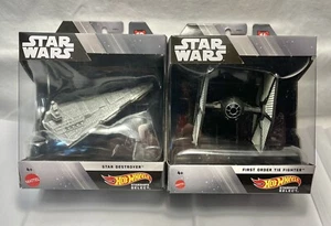 Hot Wheels Star Wars Starships Select - Star Destroyer #10 / First Order TIE #14 - Picture 1 of 13
