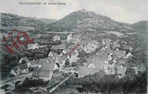 Picture Postcard> Kocherstetten, mit Schloss Stetten - Picture 1 of 2