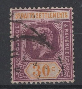 Straits Settlements 1921 SG 235 Die 1 CV £60 Lot 503 - Picture 1 of 2