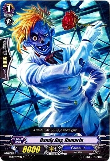 4 x Dandy Guy, Romario - BT01/077EN - C Near Mint / Mint, English - Image 1 of 1