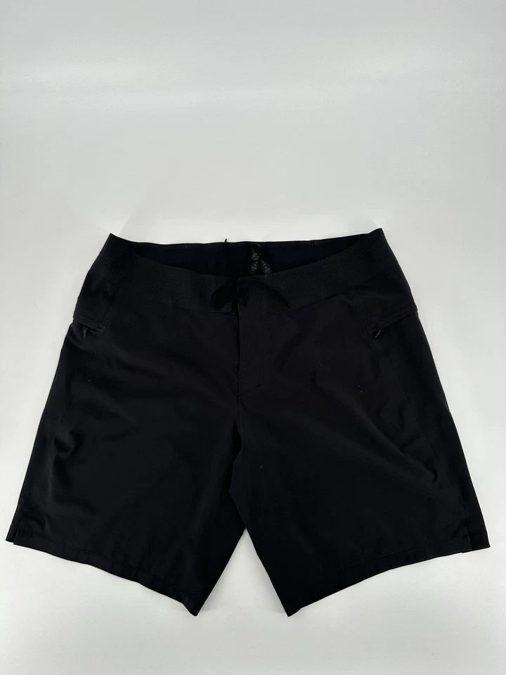 Pantalones Cortos de Gimnasio Lululemon Para Hombre con Cordones Negros Talla 38 Foto 1 de 4