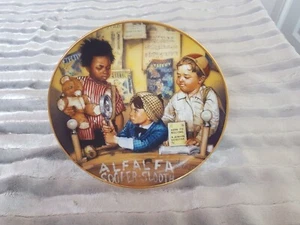 The Franklin Mint Heirloom Collectors Plate The Little Rascals Clueless - Picture 1 of 13
