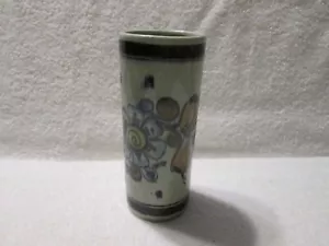 Vintage Tonala Mexiko Keramikvase signiert KATZE - Bild 1 von 6
