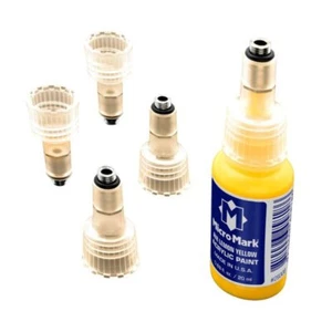 Micro-Mark Airbrush Paint Feed Adapter for Micro-Mark Paints, Pack of 5 - Picture 1 of 4