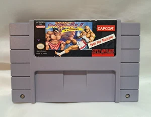 Nintendo SNES Street Fighter II Turbo NFR Demo - Picture 1 of 3