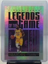 2020-21 NBA Hoops LeBron James Legends of the Game Artist Proof 3/25!