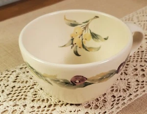 Pfaltzgraff Pottery Jamberry Coffee Mug Pat Farrell Grapes Berries Earthware - Picture 1 of 7