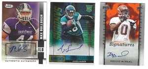 3 Football Autos: Max Bullough, Ace Sanders, Reggie McNeal - Picture 1 of 2