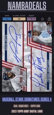 2023 Baseball Stars Signatures S4 Ortiz/Martinez Dual Auto [Topps Bunt DIGITAL]