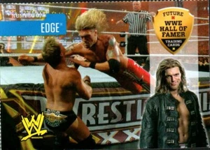 2010 WWE Magazine Future Hall Of Famer Perforated Card #7 Edge - Picture 1 of 2