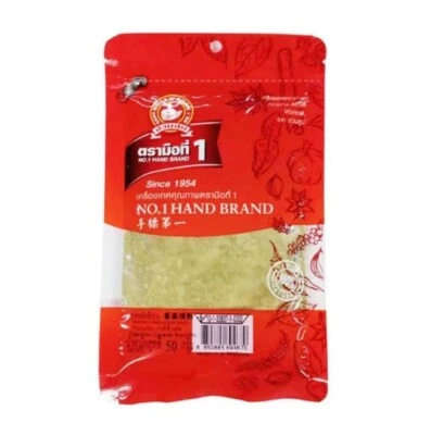 Polvo de raíz de cilantro molido n.º 1 a mano marca premium especias aromáticas tailandesas 50 g Foto 1 de 4
