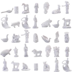 35pcs Échelle N 1:150 Sculpture Fountain Modèle de Architecture Ferroviaire - Picture 1 of 9