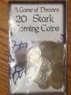 Game of Thrones Haus stark Kupfer Messing Münzen RPG - Shire Post neuwertig (20 Münzen)