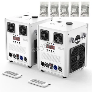 2PCS Cold Spark Firework Machine 700W Stage DJ Party Effect + 5 Bags of Powder - Picture 1 of 12