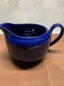 DANSK MESA CONALT BLUE GRAVY BOAT PORTUGAL MINT - Picture 1 of 6