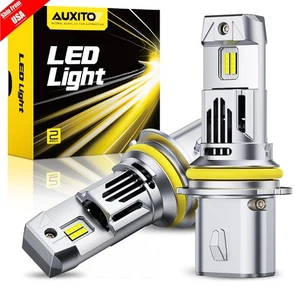 9007/HB5 LED Headlight Bulbs Kit 6500K White Hi/Low Beam Light Super Bright M6S - Picture 1 of 10
