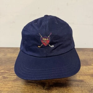VTG Polo Sport Ralph Lauren Strapback RARE 90's Pebble Beach Rare Polo Golf NWT - Picture 1 of 4