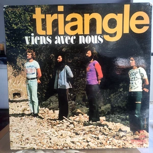Triangle  – Viens Avec Nous / 2 C 062-11836 (1972) / OG Vinyl / Psych, Prog Rock - Picture 1 of 3