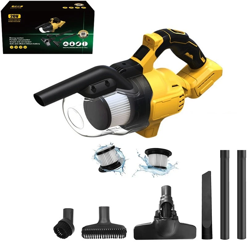 Aspiradora eléctrica de mano 5 en 1 aspiradora inalámbrica para batería DeWalt 20V Foto 1 de 4