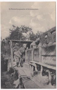 1.Weltkrieg,Im Schützengraben,Beobachtungsposten,gelaufen (9) - Picture 1 of 2