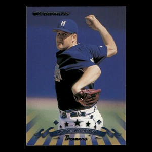 Tarjeta de béisbol Steve Woodard #315 1998 Donruss Milwaukee Brewers MLB - Imagen 1 de 3