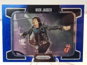 2025 Panini Prizm The Rolling Stones #78 Mick Jagger Blue Prizm - Picture 1 of 2