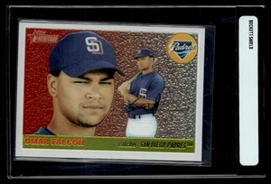 2004 Topps Heritage #THC74 Omar Falcon Chrome #/1955 - Picture 1 of 2