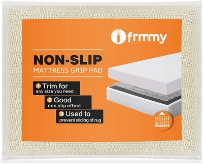 Anti Slip Grip Pad for Spring and Memory Foam Queen Size Mattress, Keeps Mattres - Image 1 of 4