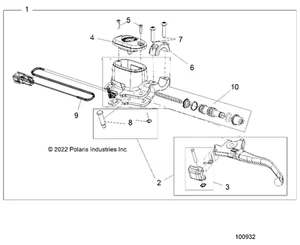 Polaris Clamp Screws Kit, Genuine OEM Part 2203058, Qty 1 - Picture 1 of 1