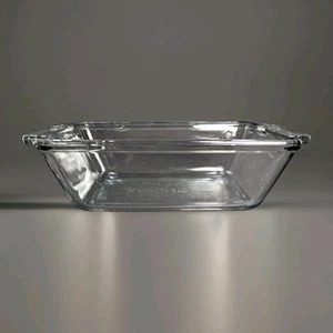 Anchor Hocking 1.5 Qt Clear Glass 5 X 9 x 3 In. Baking Pan Loaf Casserole Dish - Picture 1 of 9