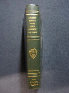 English Essays Addison, Steele, Swift, Defoe, Johnson Harvard Deluxe Classics - Picture 1 of 6