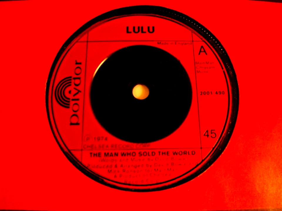 45rpm vinyl record...Lulu...The Man Who Sold The World...70s Pop - Image 1 of 1