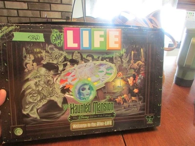 Disney The Game of LIFE Haunted Mansion Theme Park Edition Hasbro 100% Complete - Image 1 of 4