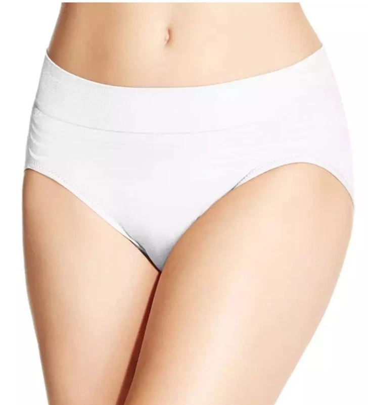 Women's O Pinching No Problems Seamless Panty White Size Medium Oxa7
