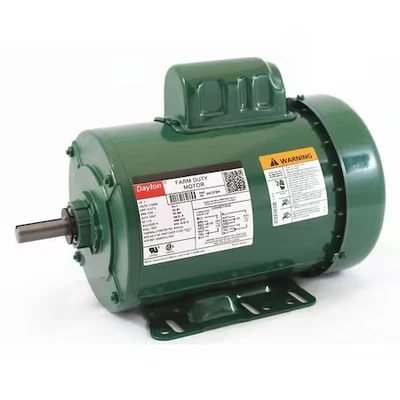 Dayton 6K727 High Torque Farm Duty Motor, Capacitor-Start, 1 Hp, 115/230V Ac, - Image 1 of 3