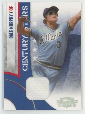 Dale Murphy 2008 Donruss Threads Century Stars /100 Jersey #CS-9 Atlanta Braves - Image 1 of 3