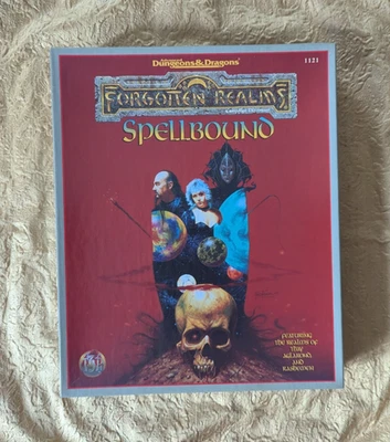 Juego de campaña Spellbound Forgotten Realms AD&D 2ª edición TSR 1121 1995 Foto 1 de 4