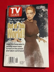 Guía de TV de 1997 semana del 8 al 14 de noviembre Jeri Ryan Seven of Nine Star Trek Voyager - Imagen 1 de 1
