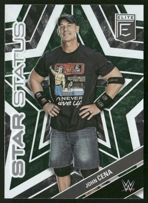 2023 Donruss Elite WWE #10 John Cena Star Status Green - Image 1 of 2