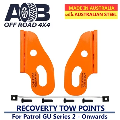 2100N Tow Recovery Point for Nissan Patrol GU Series 2, 3, 4, 5 ON - image 1 of 3