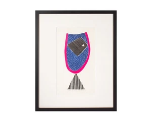 Stampa xilografia Anne Havens 1993 "Trappola fantasma" - Foto 1 di 9