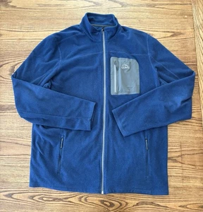 Chaqueta polar ligera LL Bean para hombre 2XLT azul cremallera completa ligeramente ajustada - Imagen 1 de 5