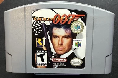 Nintendo 64 N64 Goldeneye 007 James Bond Retro Auténtico Jugador Elección *PROBADO* Foto 1 de 2