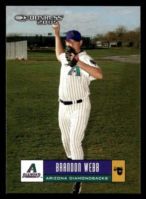 Donruss Brandon Webb #85 Arizona Diamondbacks 2005 ¡Nuevo! Foto 1 de 2