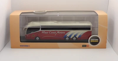 OXFORD OMNIBUS 76IR6002 IRIZAR i6 'WEST COAST MOTORS' RED MINT BOXED 1:76 — 第 1/4 张图片