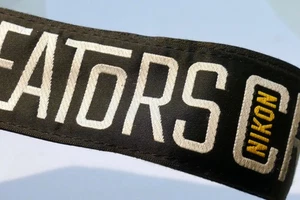 NCTST "Nikon CREATORS" Strap Black -gold pro  - Genuine OEM - Picture 1 of 5